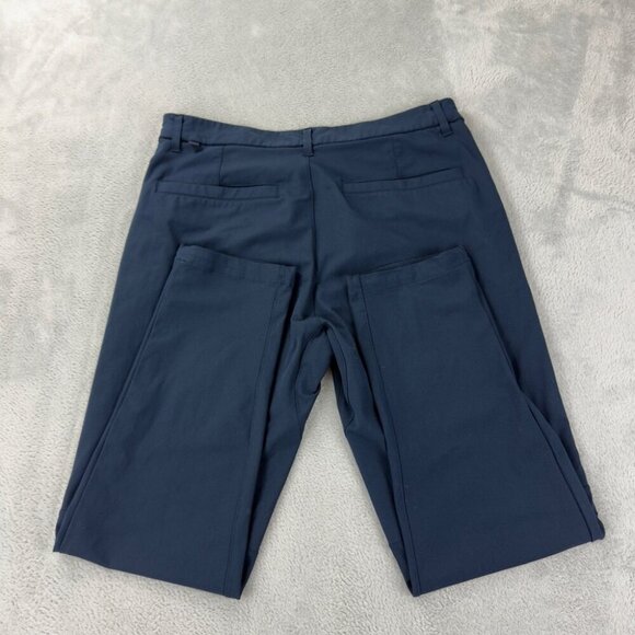 Lululemon Commission Pant Slim Warpstrem 34” Navy Blue Men’s Size 33 - Picture 6 of 14
